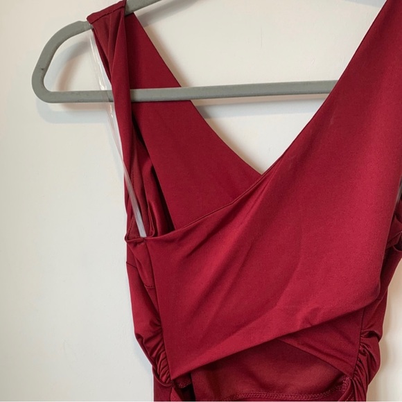 Blue blush dress with back opening - Picture 3 of 4